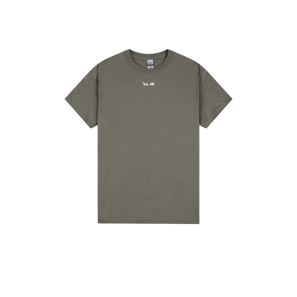 Charcoal front flat lay